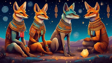 The Jackal's Trick: Exploring Egyptian Folklore Through Animal Cunning!